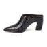 Фото #3 товара Matisse Mccarthy Croc Square Toe Block Heels Mules Womens Brown Dress Casual MCC