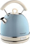 Фото #2 товара Электрический чайник Ariete ARI-2877, 1.7 л - 2000 Вт, бежево-синий, индикатор уровня воды, без шнура