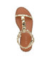 Фото #4 товара Women's Marcila Embellished Round Toe Casual Sandals