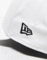 New Era 9forty branded cap in white