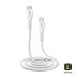 Фото #2 товара SBS Lightning - Type-C cable for data and charging - 1 m - Lightning - USB C - Male - Male - White