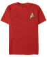 Фото #1 товара Star Trek Men's The Original Series Engineer Starfleet Insignia Short Sleeve T-Shirt