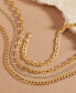 Polished & Textured Link 18" Collar Necklace in 10k Gold