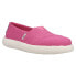 TOMS Alpargata Mallow Slip On Womens Pink Sneakers Casual Shoes 10017837T