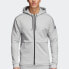Фото #3 товара adidas 运动型格针织夹克 男款 灰色 / Куртка Adidas CG2088