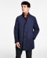ფოტო #3 პროდუქტის Men's Slim-Fit Water-Resistant Overcoat