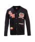 ფოტო #2 პროდუქტის Men's Black Cincinnati Bengals Prep Button-Up Cardigan Sweater