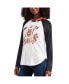 Women's White Martin Truex Jr MVP Raglan Hooded Long Sleeve T-shirt