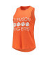 ფოტო #3 პროდუქტის Women's Purple, Orange Clemson Tigers Tank Top and Pants Sleep Set