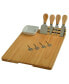 Windsor hardwood Cheese Board Set -Tools, Cheese Markers, Bowl
