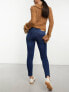 Фото #4 товара Noisy May Allie low rise skinny jeans in medium blue