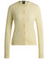 ფოტო #2 პროდუქტის Women's Merino Wool Crew-Neck Cardigan