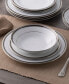 Фото #3 товара Austin Platinum 12-Piece Dinnerware Set, Service for 4