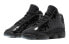 Фото #4 товара Jordan Air Jordan 13 Cap and Gown 漆皮 高帮 复古篮球鞋 GS 黑色 / Кроссовки Jordan Air Jordan 884129-012