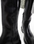 Фото #3 товара & Other Stories leather high boots in black