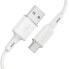 Фото #7 товара Kabel przewód USB - USB-C 3A 1.2m biały