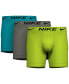 Фото #1 товара Men's 3-Pk. DRI-Fit Essential Micro Boxer Briefs