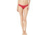 LSpace Women's 242707 Sandy Classic Bikini Bottoms Swimwear Red Size S