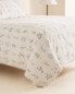 Botanical print duvet cover