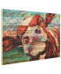 Фото #3 товара Curious Cow 3 and 4 Arte de Legno Digital Print on Solid Wood Wall Art, 30" x 45" x 1.5"