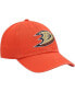 ფოტო #4 პროდუქტის Men's Orange Anaheim Ducks Clean Up Adjustable Hat