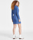 ფოტო #3 პროდუქტის Women's Flynn Western Cotton Denim Dress