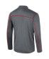 Men's Black Indiana Hoosiers Cameron Quarter-Zip Windshirt