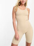 Lindex firm control seamless contouring bodysuit in beige