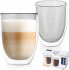 Фото #1 товара Orion Szklanki termiczne z podwójną ścianką do kawy latte DOUBLE 370 ml 2 szt.