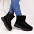 Фото #7 товара NEWS W EVE311A black suede snow boots