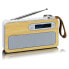 Фото #2 товара Lenco DAB+ Radio PDR-040 Bambus/Weiss