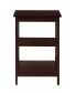 Фото #3 товара Mission End Table with Shelves