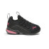 Фото #2 товара Puma Axelion Slip On Toddler Girls Black Sneakers Casual Shoes 19434626