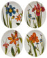 Фото #2 товара Botanical Flora 16 Piece Dinnerware Set