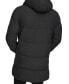 Men's Long Stretch Quilted Puffer Jacket
