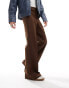 Фото #5 товара ASOS DESIGN smart flared trouser in brown