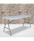 4.97-Foot Bi-Fold Plastic Folding Table