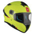 Фото #3 товара Шлем мотоциклетный полноразмерный MT Targo S Solid жёлтый