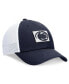 ფოტო #2 პროდუქტის Men's Navy/White Penn State Nittany Lions Primetime Club Trucker Adjustable Hat