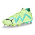 Puma Future Ultimate Mxsg Soccer Cleats Mens Green Sneakers Athletic Shoes 10716