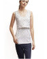 Maternity Nursing Vest Cream|black polka dot, 12 - фото #1