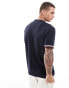 Фото #4 товара Tommy Hilfiger stripe cuff t-shirt in navy