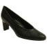 Фото #3 товара VANELi Dayle Round Toe Block Heels Pumps Womens Black Dress Casual 888381