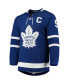 Men's John Tavares Blue Toronto Maple Leafs Home Captain Patch Authentic Pro Player Jersey