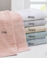 Spa Waffle Jacquard 600 GSM Combed Cotton 6-Pc. Towel Set