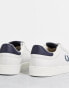 Фото #2 товара Fred Perry Spencer leather trainers in white