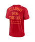 Фото #4 товара Men's Red St. Louis Cardinals Statement Game Over T-shirt