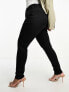 Фото #1 товара ASOS DESIGN Curve push up skinny jeans in black - BLACK