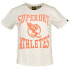 Фото #1 товара SUPERDRY Varsity Flocked Fitted short sleeve T-shirt