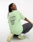 Noisy May oversized motif t-shirt in green